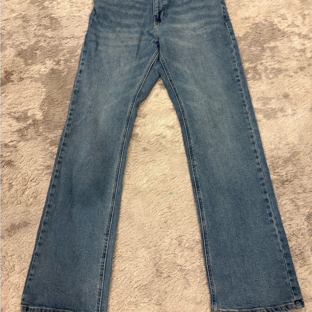 True Craft Men's Light Blue Bootcut Jeans